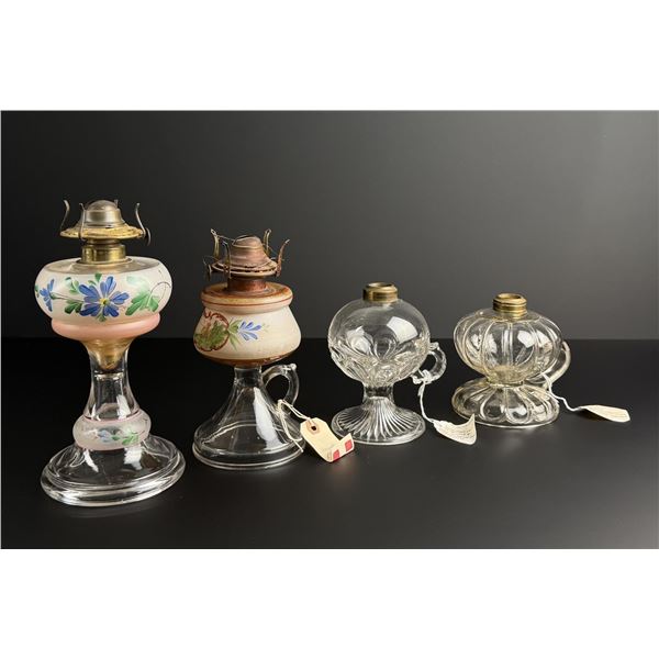 Kerosene Painted Finger Lamps