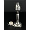 Image 1 : Roswell Gleason Pewter Whale Oil Lamp