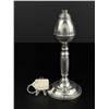Image 2 : Roswell Gleason Pewter Whale Oil Lamp