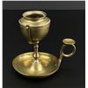 Image 3 : 19th Century Brass Whale Oil Gimbaled Lamp