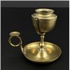 Image 4 : 19th Century Brass Whale Oil Gimbaled Lamp