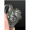 Image 7 : 19th Century Kerosene Flint Glass Finger Lamps
