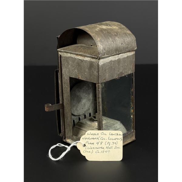 19th Century Hayward Whale Oil Carriage Lantern
