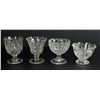Image 6 : Collection of Footed Flint Glass Goblets