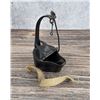 Image 7 : 19th Century Iron Betty Whale Oil Lamp