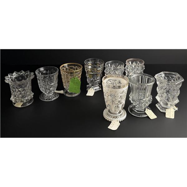 Collection of Flint Glass Spills or Spooners