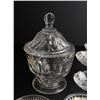 Image 4 : Collection of Flint EAPG Glass Nut Dishes