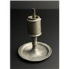 Image 2 : Saucer Base Pewter Whale Oil Lamp