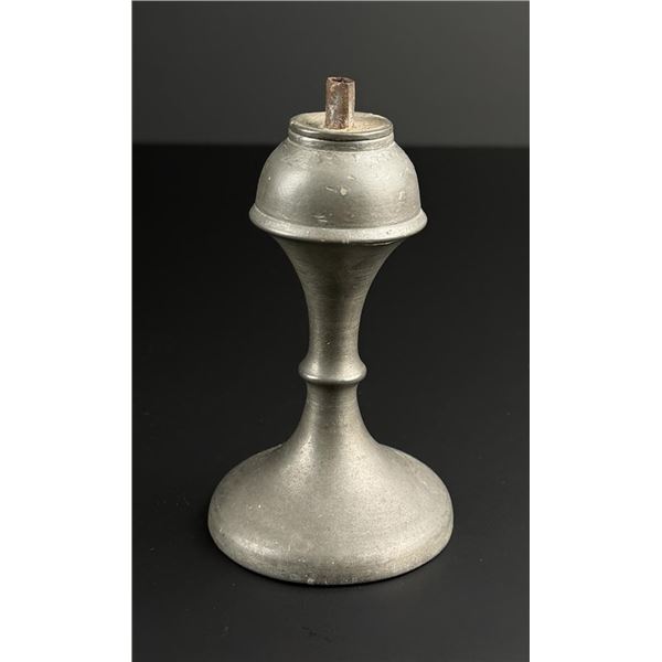 Pewter Whale Oil Lamp