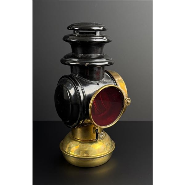 Cocoran Brass Auto Carriage Lantern Car Lamp