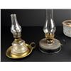 Image 6 : Collection of Tin Kerosene Finger Lamps