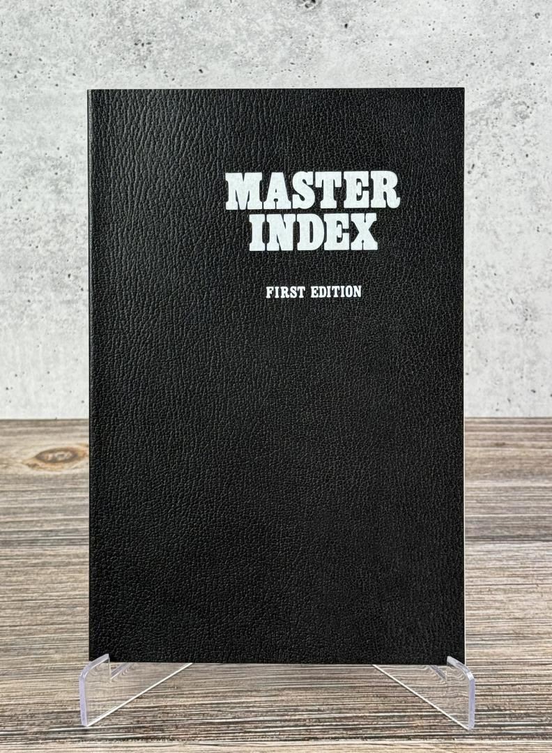 Master Index First Edition