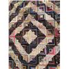 Image 3 : 1870s Pennsylvania Log Cabin Barn Raising Quilt