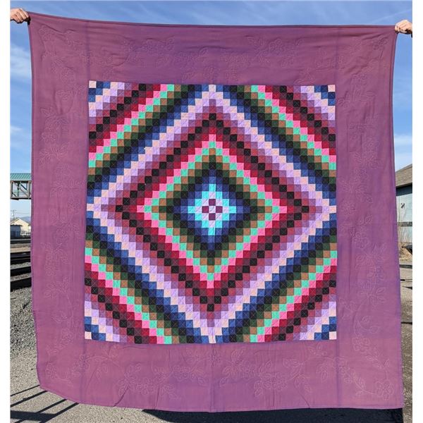 1940s Amish Trip Around the World Quilt