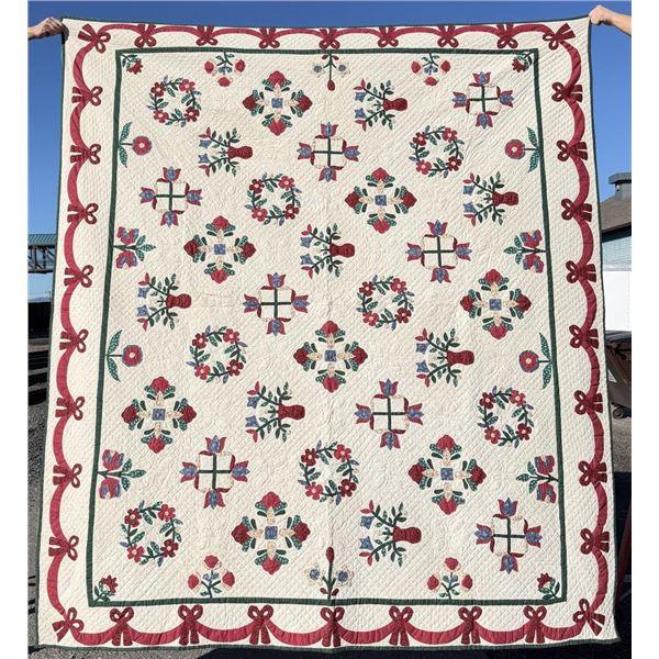 Baltimore Album Applique Quilt