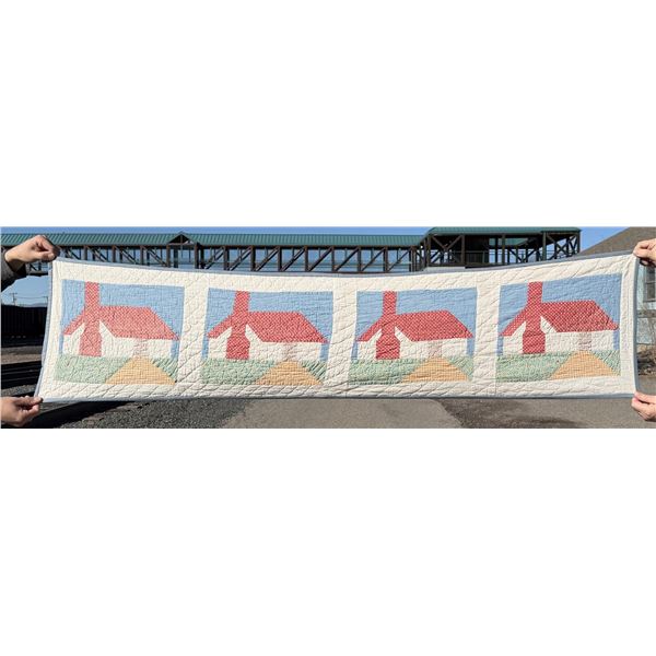 1930s Pennsylvania Honeymoon Cottage Quilt