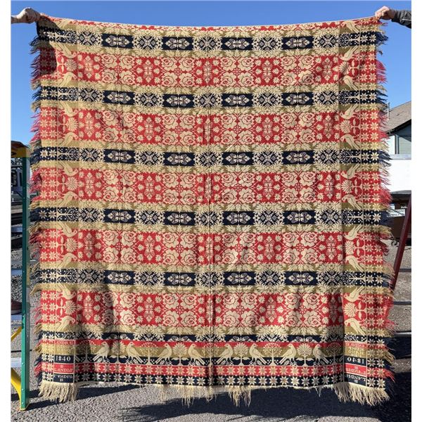 Andrew Kump Hanover Pennsylvania Coverlet