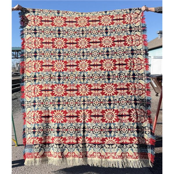 William Schnee Freeburg Pennsylvania Coverlet