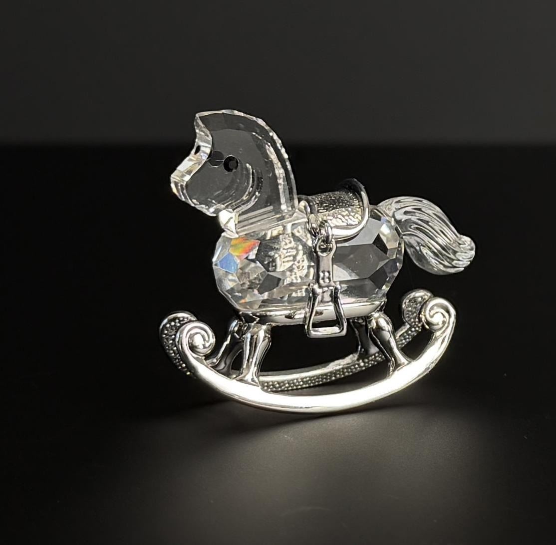 Swarovski Crystal Memories Rocking Horse