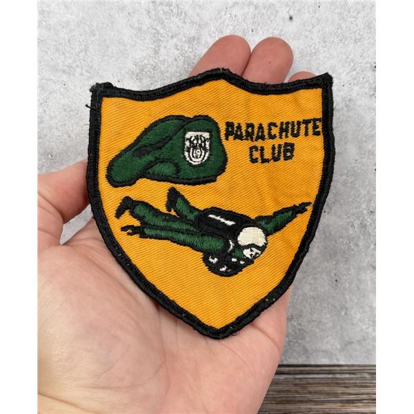 Vietnam War Green Beret Sport Parachute Club Patch