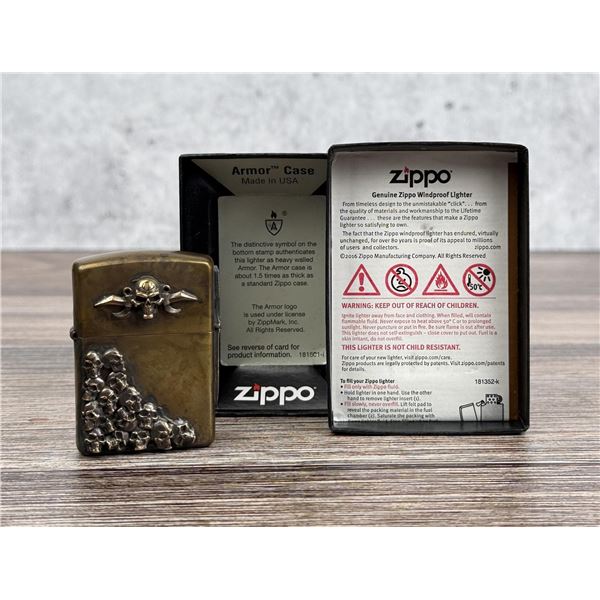 Bastinelli Creations Skulls Zippo Lighter