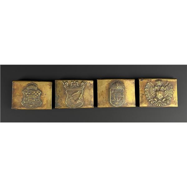WWI WW1 Hungarian Army Empire Brass Belt Buckles