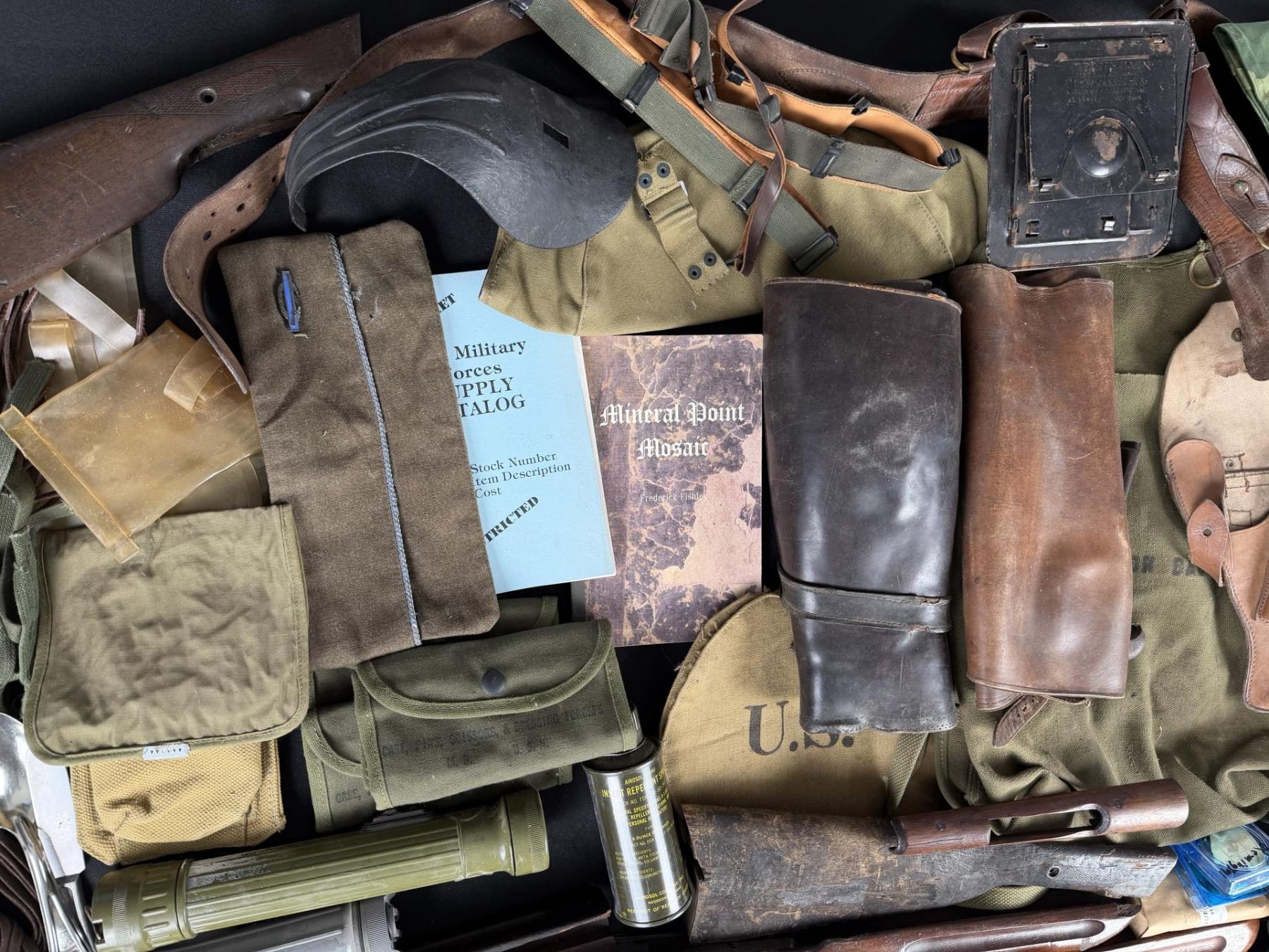 Collection of WW2 US Army Surplus