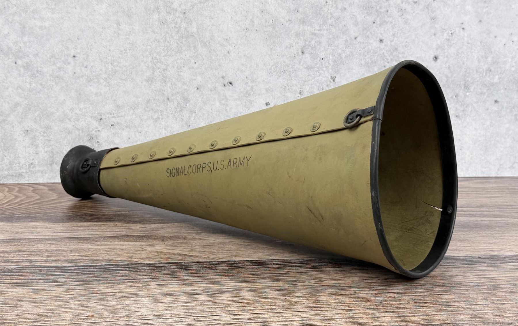 WW1 WWI US Army Signal Corps Megaphone