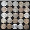 Image 1 : Lot of 25 Peace Silver Dollars- Circulated