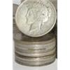 Image 1 : Lot of 10 Peace Silver Dollars