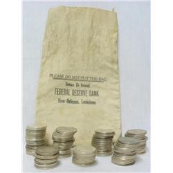 Roll of 20 Morgan Silver Dollars- 1878-1921 g-xf