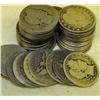 Image 1 : Lot of 10 Barber 25 cent Coins