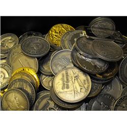 Lot of 50 Silver Bullion Rounds-