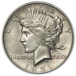 1921 Peace Silver Dollar