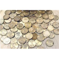 Lot  of 10 Peace Silver Dollars