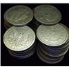 Roll of 20 Morgan Silver Dollars- 1878-1921 g-xf