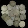 Image 2 : A Lot with 75 Morgan and Peace Mixed Lot Dollars
