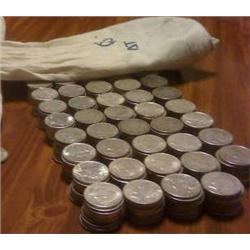 Lot of 25 Peace Silver Dollars- Circulated