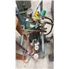 Image 2 : PORTABLE WELDING CART WITH 2 ACETYLENE TANKS, GAUGES, HOSES & TORCH TIP