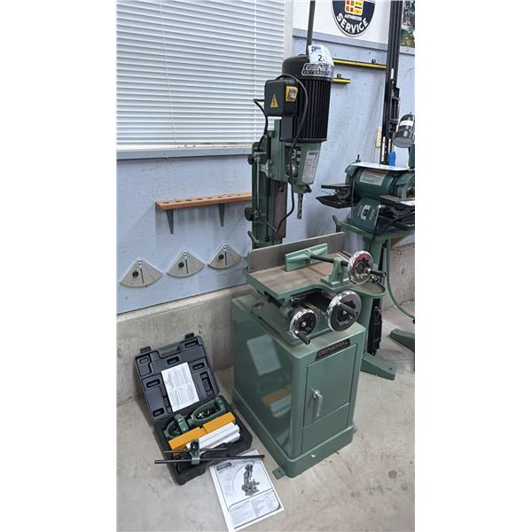 GENERAL INTERNATIONAL 1" HOLLOW CHISEL MORTISER 75-075MI - 110/220 VOLTS, 10/5 AMPS, 4 PHASE