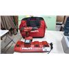 Image 1 : HILTI SF10W-A22 CORDLESS DRILL WITH 2 BATTERIES, HILTI C4/36-MC4 4-BAY BATTERY CHARGER & TOOL BAG