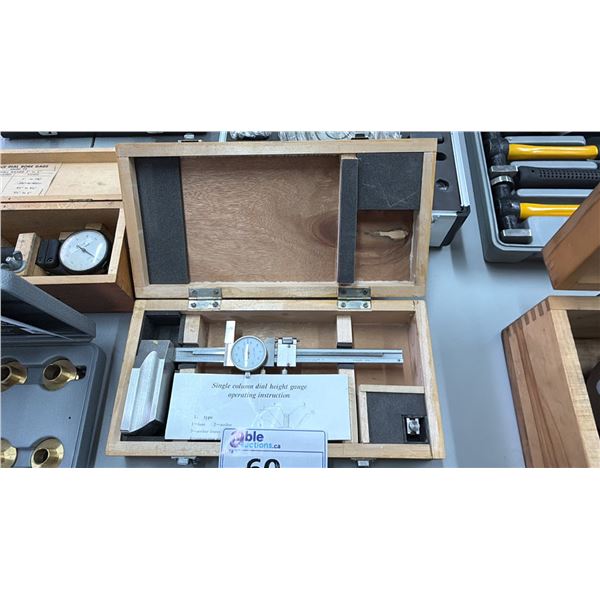 SINGLE COLUMN DIAL HEIGHT GAUGE 204411