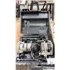 Image 1 : PORTER CABLE ROUTER 1001-T2 & PORTER CABLE ROUTER BASE 6931-T2 WITH CASE