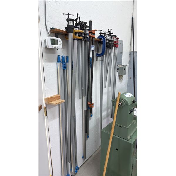ASSORTED WOOD CLAMPS