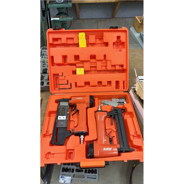 AIRY 18 GAUGE AIR NAILER & STAPLER SET WITH CASE