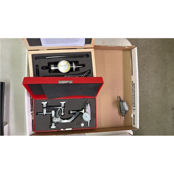 MHC COAXIAL CENTERING INDICATOR & MHC WHITE FACE TEST INDICATOR