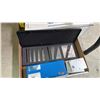 Image 2 : (3) BRASS SHIM STOCKS, PRECISION BRAND 50" X 12" STAINLESS STEEL TOOL WRAP, SOLID ANGLE PLATES & MOR