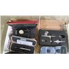 Image 4 : ASSORTED PRECISION TOOLS INCLUDING; NEOLECK DIGITAL MICROMETER, AIR BRUSH, STARRETT GAUGE & MORE