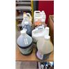 Image 1 : ASSORTED BOTTLES OF LIQUIDS INCLUDING; WAY LUBRICANT, COOLANT KING HEAVY DUTY SOLUBLE OIL METAL