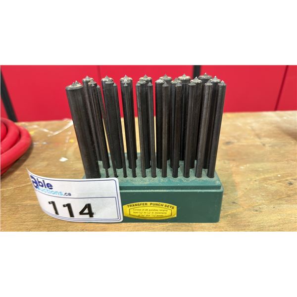 28-PC TRANSFER PUNCH SET